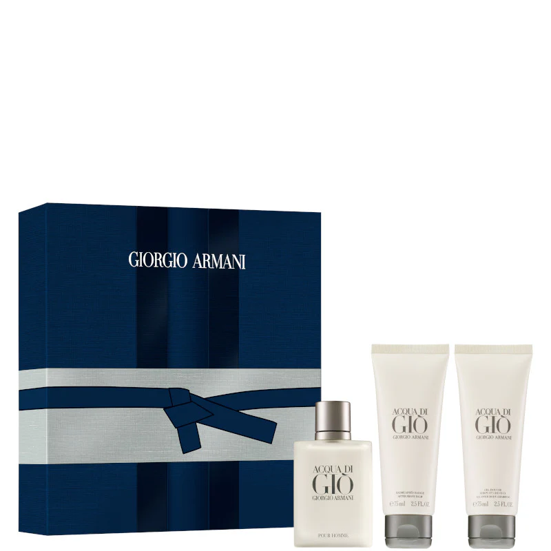 Acqua Di Gio' Pour Homme Confezione 50 ML Eau de Toilette + 75 ML Shower Gel + 75 ML After Shave Balm - Image 3